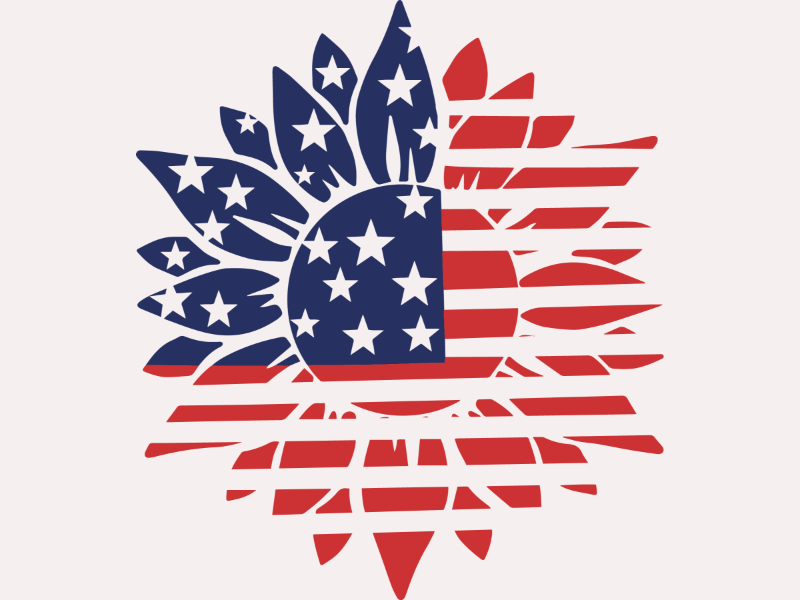 Holidays 111 26. Flag Sunflower
