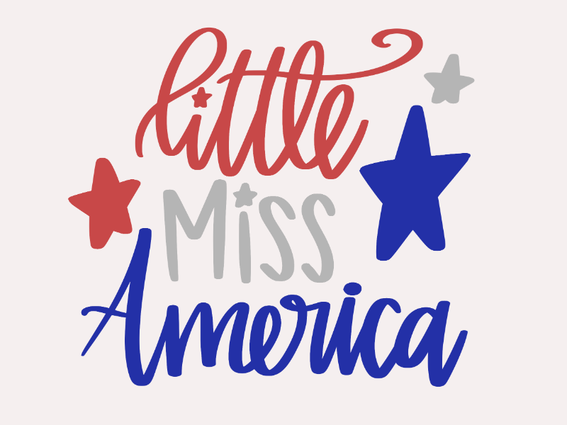 Holidays 74 3 Little Miss America