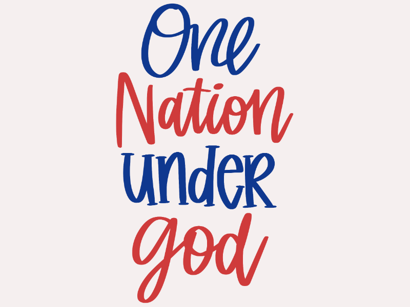 Holidays 78 5 One Nation Under God