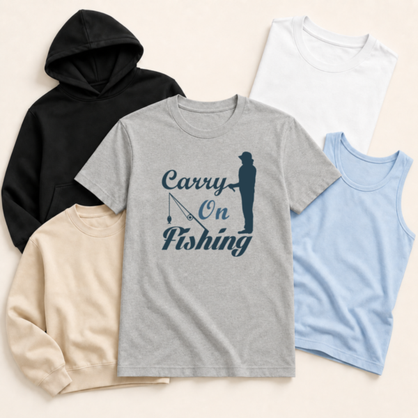 carry-on-fishing-shirt-tank-tee-sweatshirt-hoodie-mockup Carry on fishing shirt tank tee sweatshirt hoodie mockup