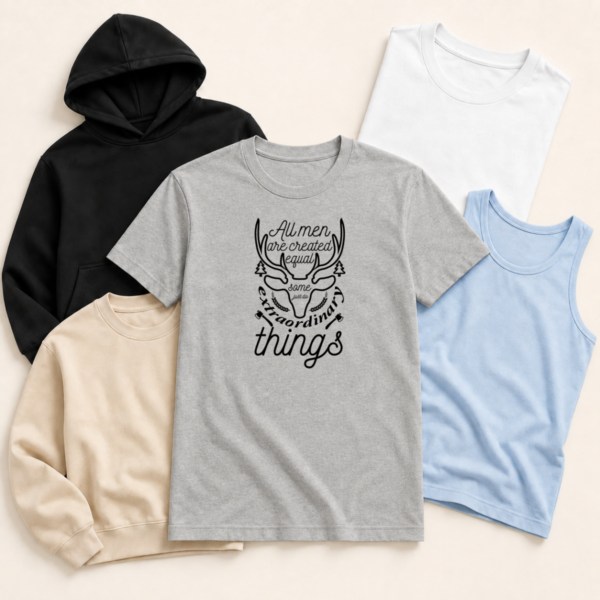Extraordinary men hunt shirt tank tee sweatshirt hoodie mockup